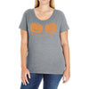 my pumpkins Ladies Curvy T-Shirt