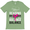 Reading Yoga Wine Balance T-Shirt