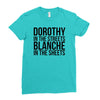 dorothy in the street blanche in the sheets Ladies Fitted T-Shirt