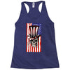 july 4th skull Racerback Tank