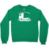 stolzer lkw fahrer trucker disponent Crewneck Sweatshirt