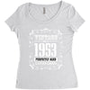 vintage made in 1953 perfectly aged a living legend Women's Triblend Scoop T-shirt