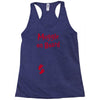 Muggle On Board Red Racerback Tank
