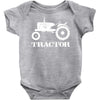 tractor driver for farmer and construction worker Baby Onesie