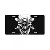 butter skull black License Plate
