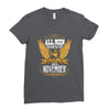 All Men Are Created Equal But Only The Best Are Born In November Ladies Fitted T-Shirt