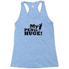 huge pen Racerback Tank
