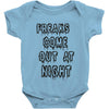 freaks come out at night girls Baby Onesie
