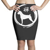 boxer zen Pencil Skirts