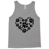 cat love paw Tank Top