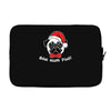bah hum pug scrooge grinch christmas Laptop sleeve