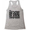 you're wrong Racerback Tank