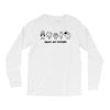 space are friends black Long Sleeve Shirts