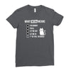 meow meaning Ladies Fitted T-Shirt