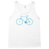 cycling bikes bike cycle riding retro sticker transfer tv funny iron o Tank Top