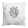 ghost problems Throw Pillow
