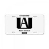 Go Beyond Plus Ultra 2018 License Plate