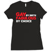 gay by birth, fabulous by choice Ladies Fitted T-Shirt