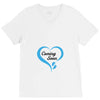 coming soon baby boy maternity design V-Neck Tee