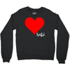 Besties Heart Family Matching Crewneck Sweatshirt