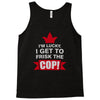 frisk cop leo police wife Tank Top