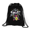 skull biker Drawstring Bags