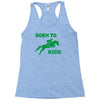 born to ride horse riding pony horse Racerback Tank