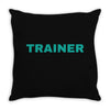 TRAINER - BROAD CITY Throw Pillow