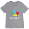 snes super famicom colours V-Neck Tee