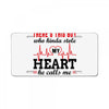 There's This Boy Who Stole My Heart He Calls Me Wife License Plate