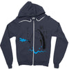 Fish Holdup Zipper Hoodie