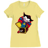 oke in the box Ladies Fitted T-Shirt