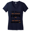 all women are created equal but only the best are born in november Women's V-Neck T-Shirt