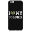 i love my soldier regular camouflage iPhone 6/6s Case