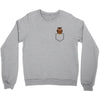 pocket owl Crewneck Sweatshirt