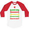 i'm not just a black girl 3/4 Sleeve Shirt