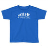 evolution of snowboarding funny Toddler T-shirt
