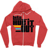 lets hug it out Zipper Hoodie