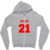 DUN 21 Zipper Hoodie