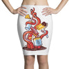 angle gravity Pencil Skirts