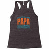 call me papa Racerback Tank