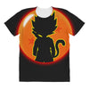 Kid Goku Saiyan With Dragon Ball 4 Star All Over Women's T-shirt