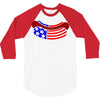 us hot dog 3/4 Sleeve Shirt
