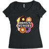 Donut Hungry Women's Triblend Scoop T-shirt