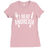 i beat anorexia Ladies Fitted T-Shirt