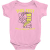 this test was a piece of cake Baby Onesie
