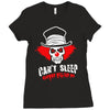 can't sleep clowns will eat me Ladies Fitted T-Shirt