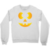 funny halloween jack o lantern kids Crewneck Sweatshirt
