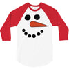 frosty snowman 3/4 Sleeve Shirt