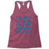 funny dads Racerback Tank
